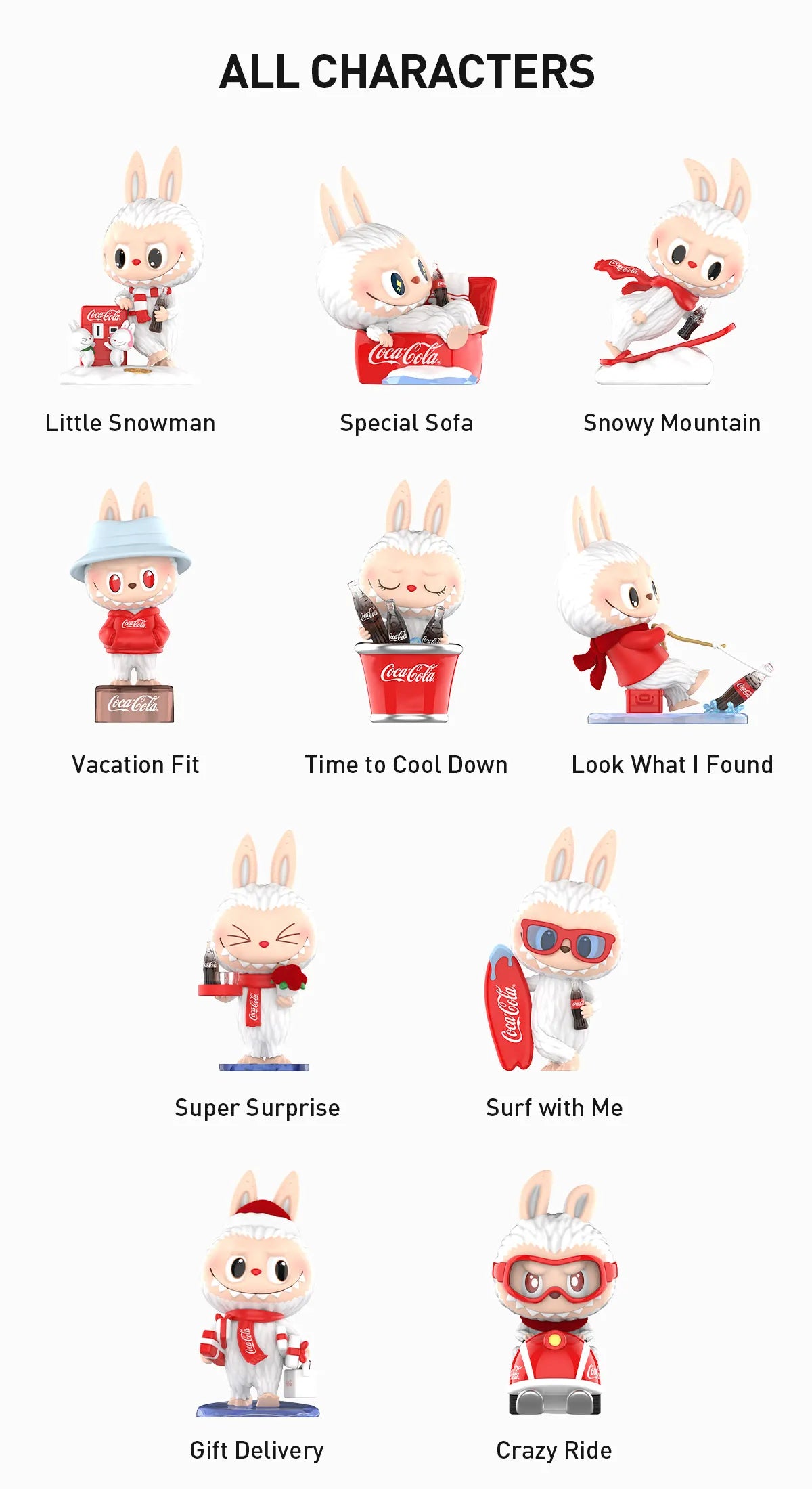 Pop Mart Labubu The Monsters COCA-COLA Series Blind Box Figures (Random) - Sweeterlook