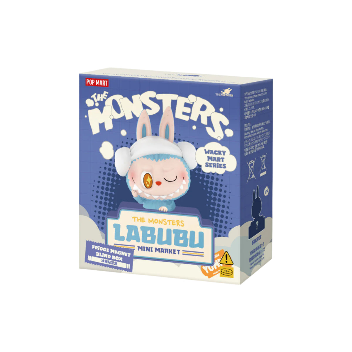 Pop Mart Labubu The Monsters – Wacky Mart Series Fridge Magnet (Blind Box)
