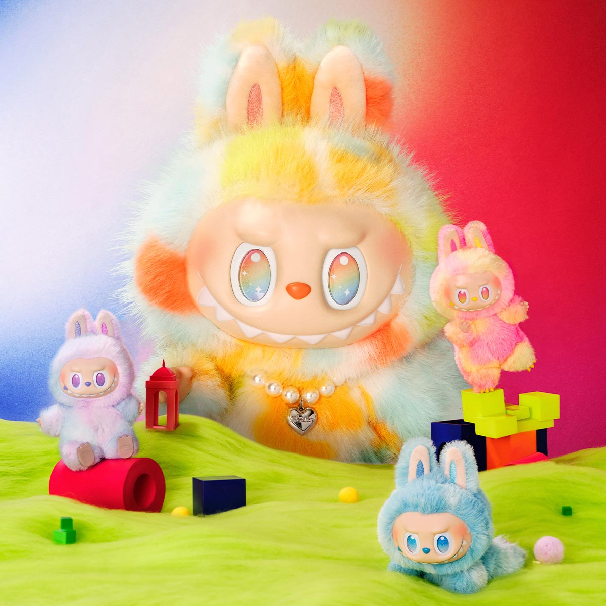 Pop Mart Labubu The Monsters Big Into Energy Series - ROCK THE UNIVERSE Vinyl Plush Doll