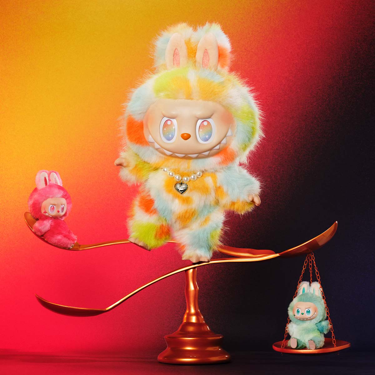 Pop Mart Labubu The Monsters Big Into Energy Series - ROCK THE UNIVERSE Vinyl Plush Doll
