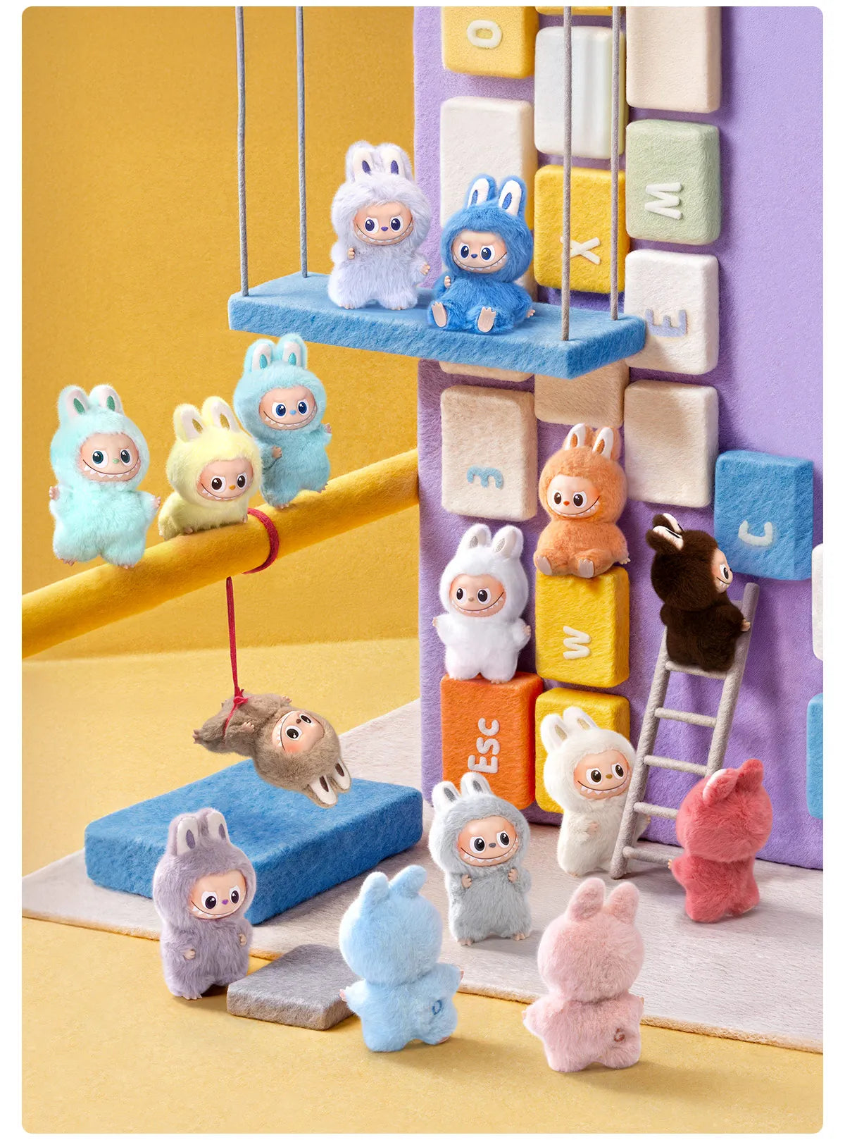 Pop Mart Labubu THE MONSTERS PIN FOR LOVE SERIES V4 – Vinyl Plush Pendant Blind Box