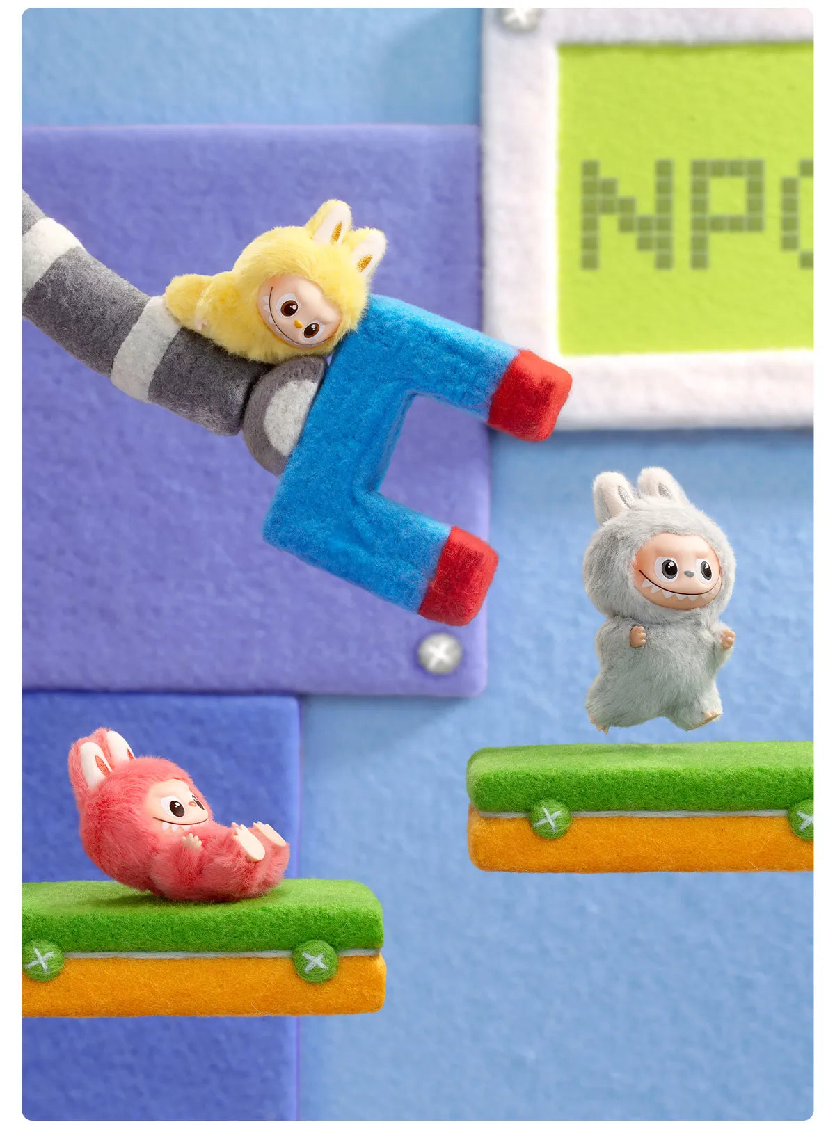 Pop Mart Labubu THE MONSTERS PIN FOR LOVE SERIES V4 – Vinyl Plush Pendant Blind Box