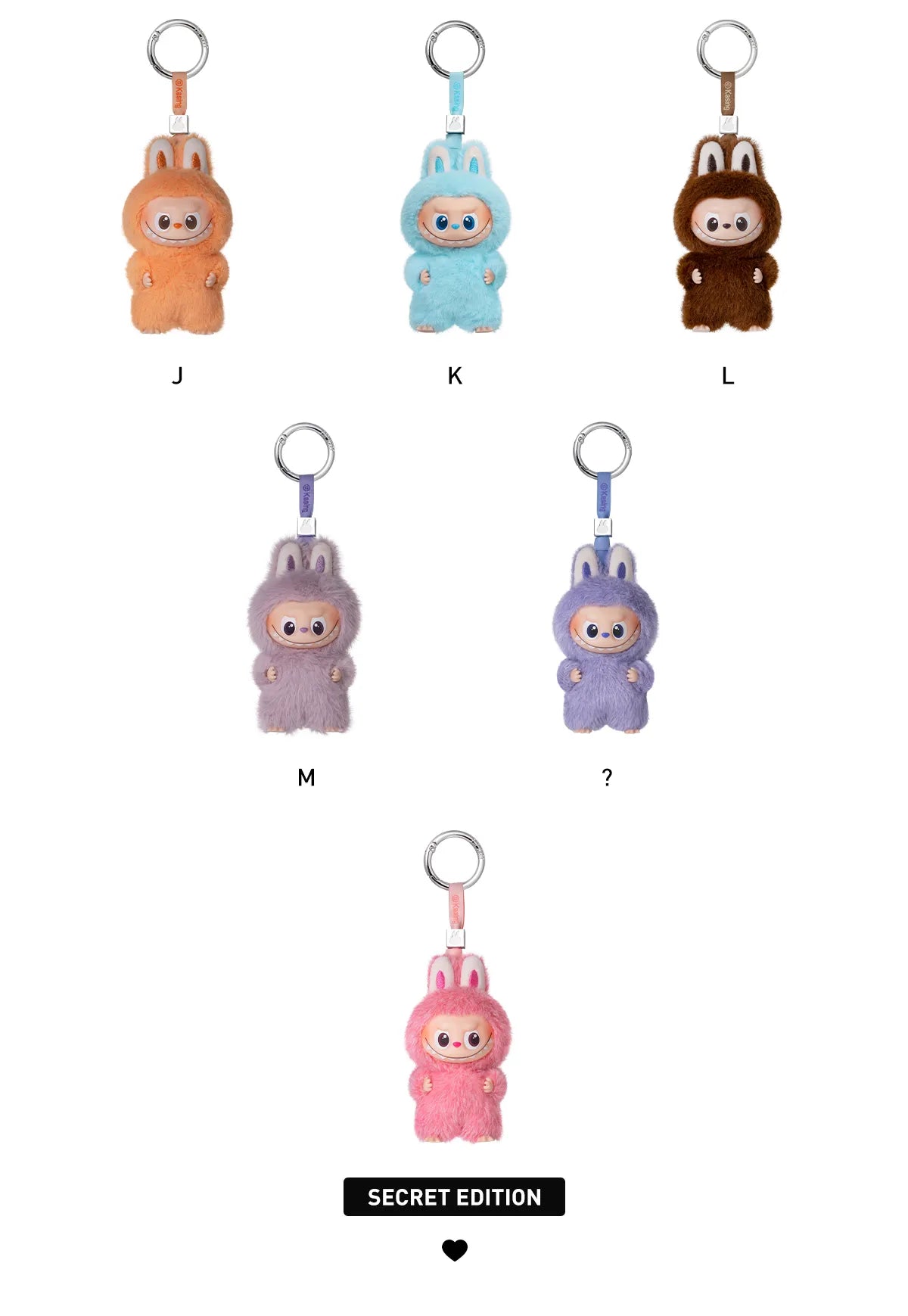 Pop Mart Labubu THE MONSTERS PIN FOR LOVE SERIES V4 – Vinyl Plush Pendant Blind Box