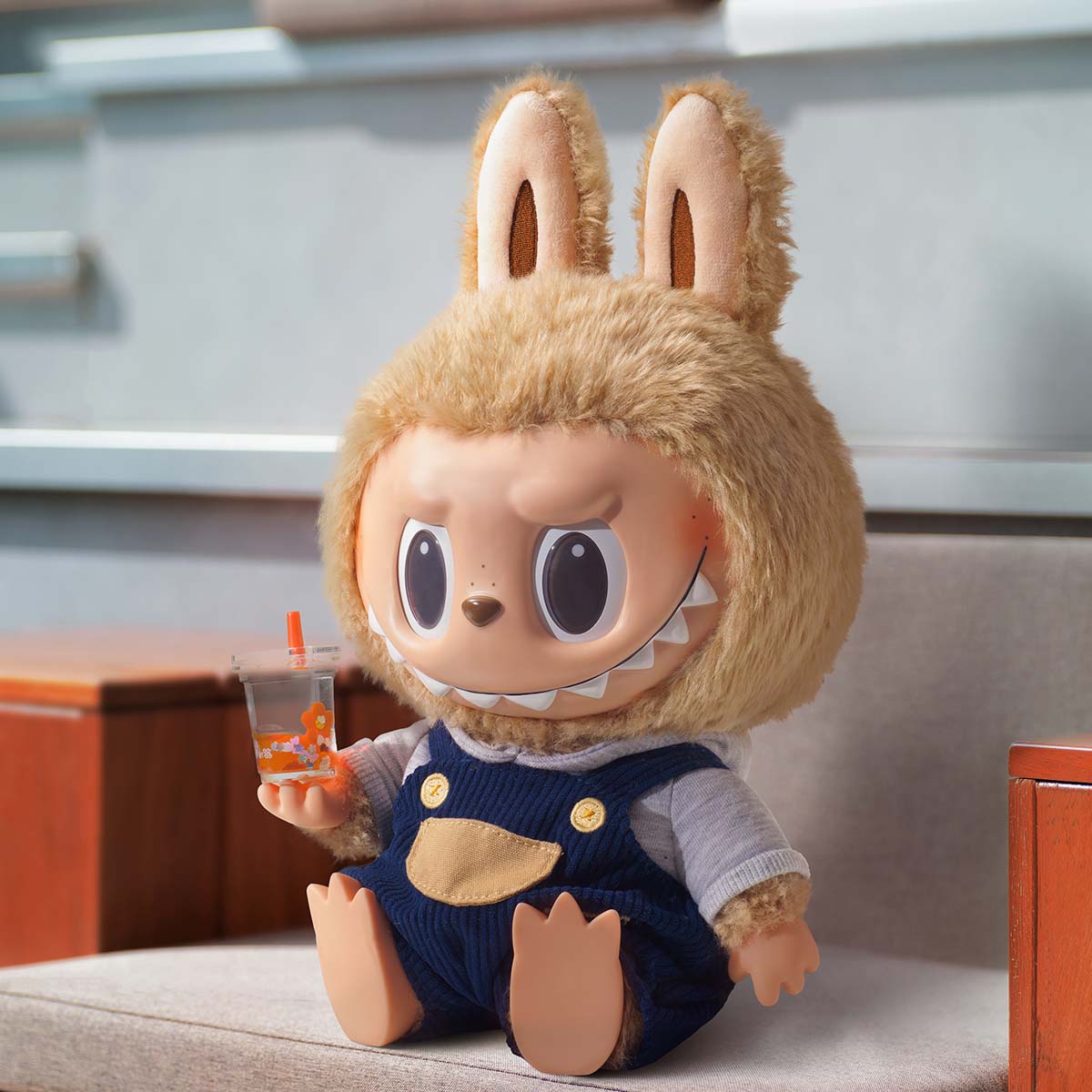 Pop Mart Labubu The Monsters Time To Chill Vynl Plush Doll