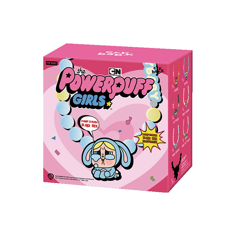 Pop Mart CRYBABY x Powerpuff Girls Series-Phone Charm Blind Box