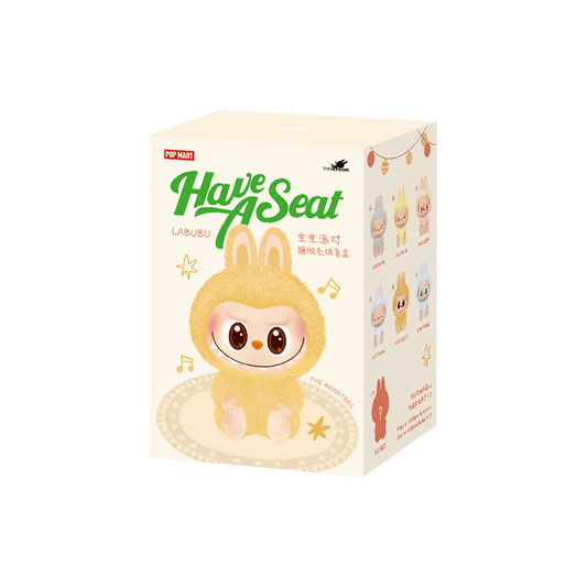 Original Pop Mart Labubu The Monsters Have a Seat blind box figure – limited edition collectible toy