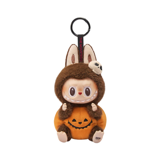 Pop Mart Labubu The Monsters – Happy Halloween Party Series Sitting Pumpkin Vinyl Plush Pendant