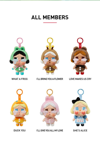 キーホルダー・アクリルキーホルダー Popmart Crybaby Crying again DUCK YOU POP MART CRYBABY – Crying Again Series Vinyl Plush Pendant