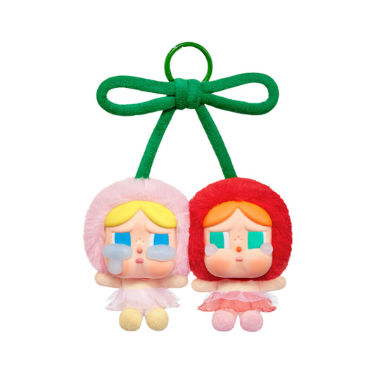 Pop Mart CRYBABY Crying For Love Series – Vinyl Plush Hanging Card (Love You Cherry Much)