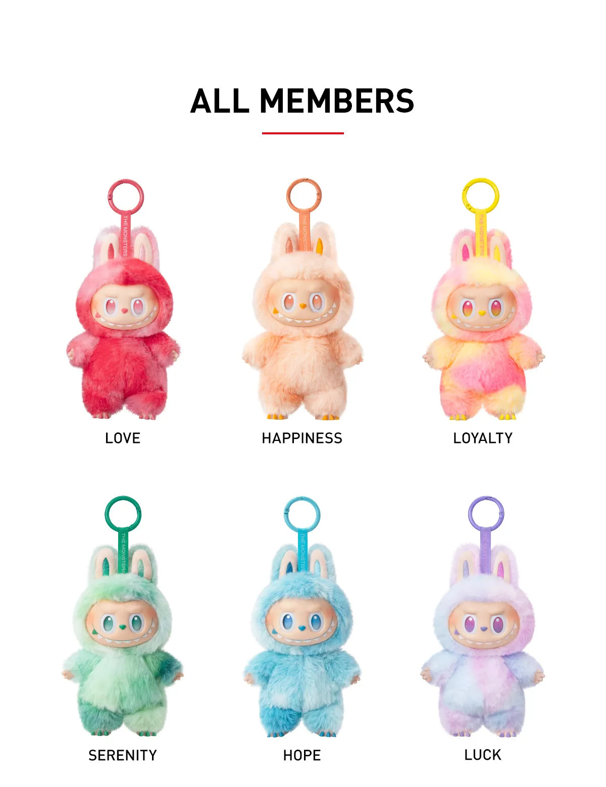 LABUBU THE MONSTERS Big into Energy 6個 Pop Mart Labubu The Monsters Big Into Energy (Blind Box