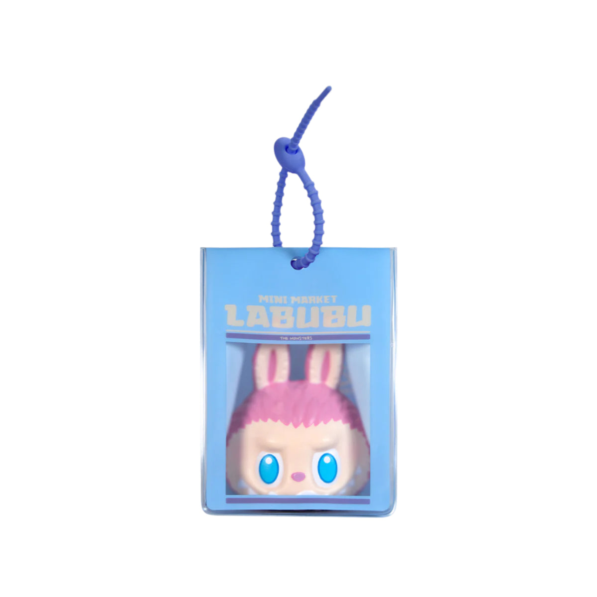 Pop Mart Labubu The Monsters – Wacky Mart Series Pinch Pendant Squishy Charm (Blind Box)