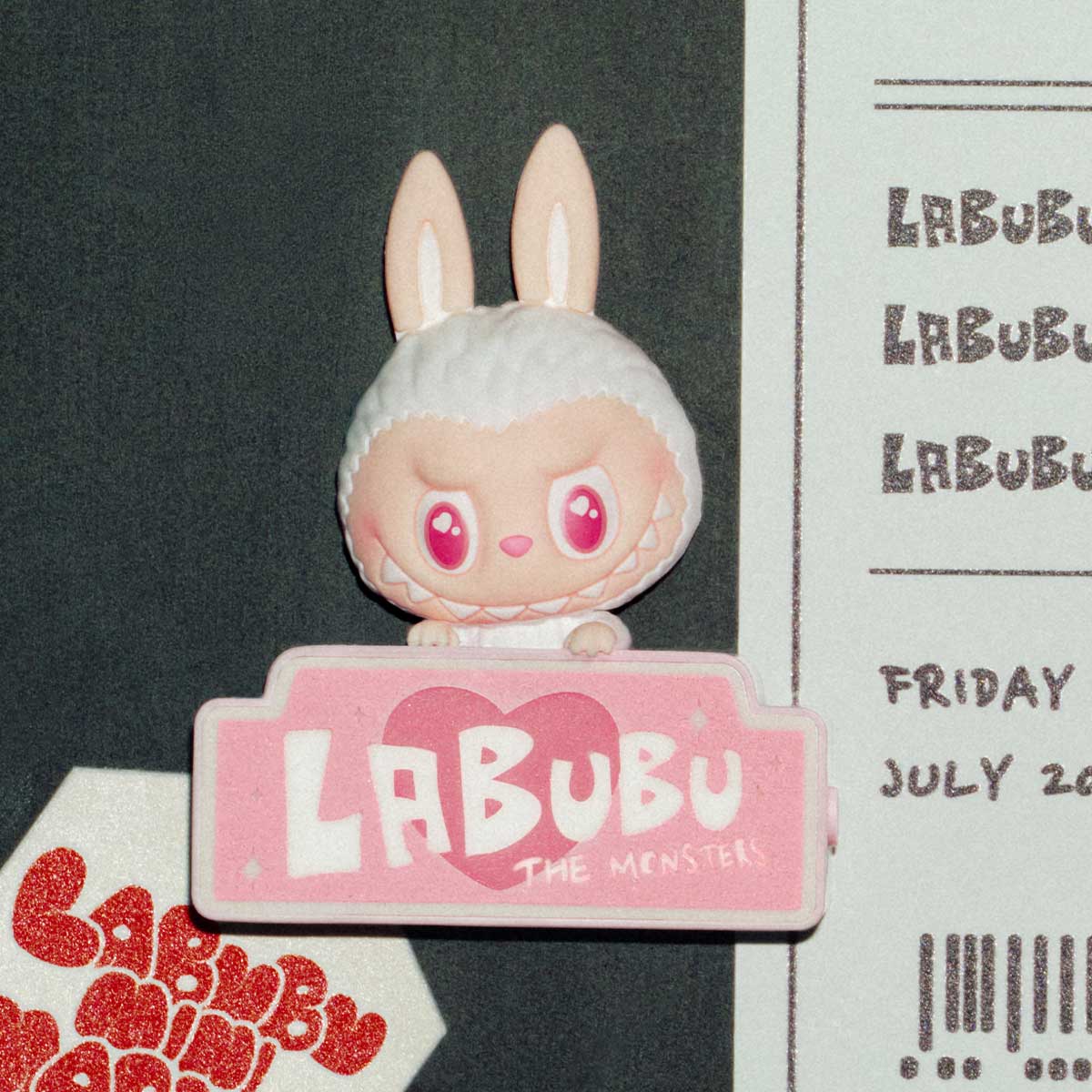 Pop Mart Labubu The Monsters – Wacky Mart Series Fridge Magnet (Blind Box)
