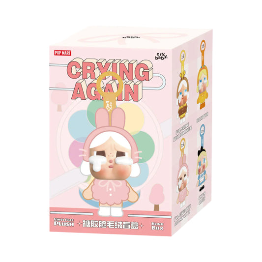 POP MART CRYBABY – Crying Again Series Vinyl Plush Pendant (Blind Box)